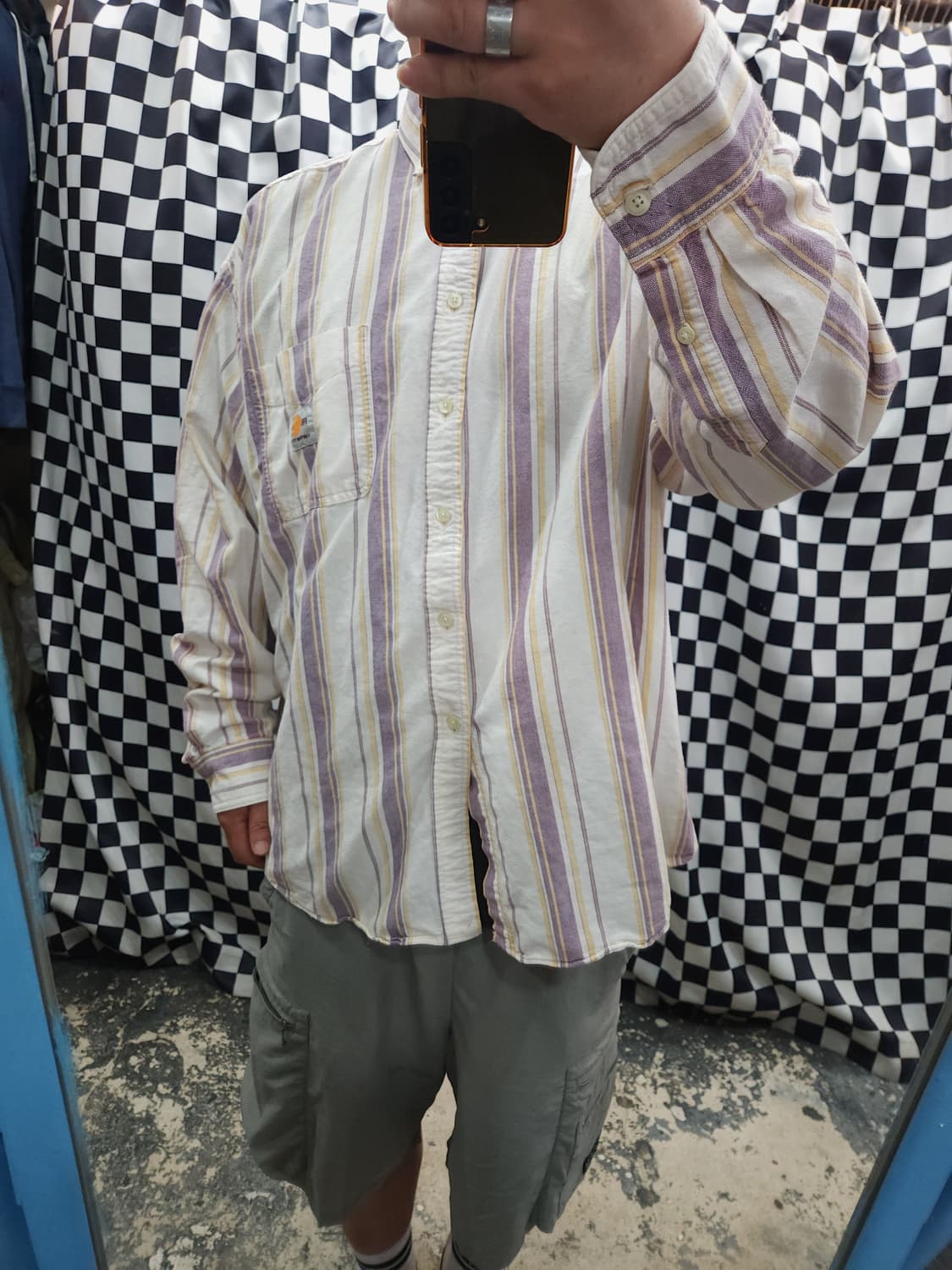 칼하트 FR 싱글포켓 멀티스트라이프 셔츠

 상품이미지9