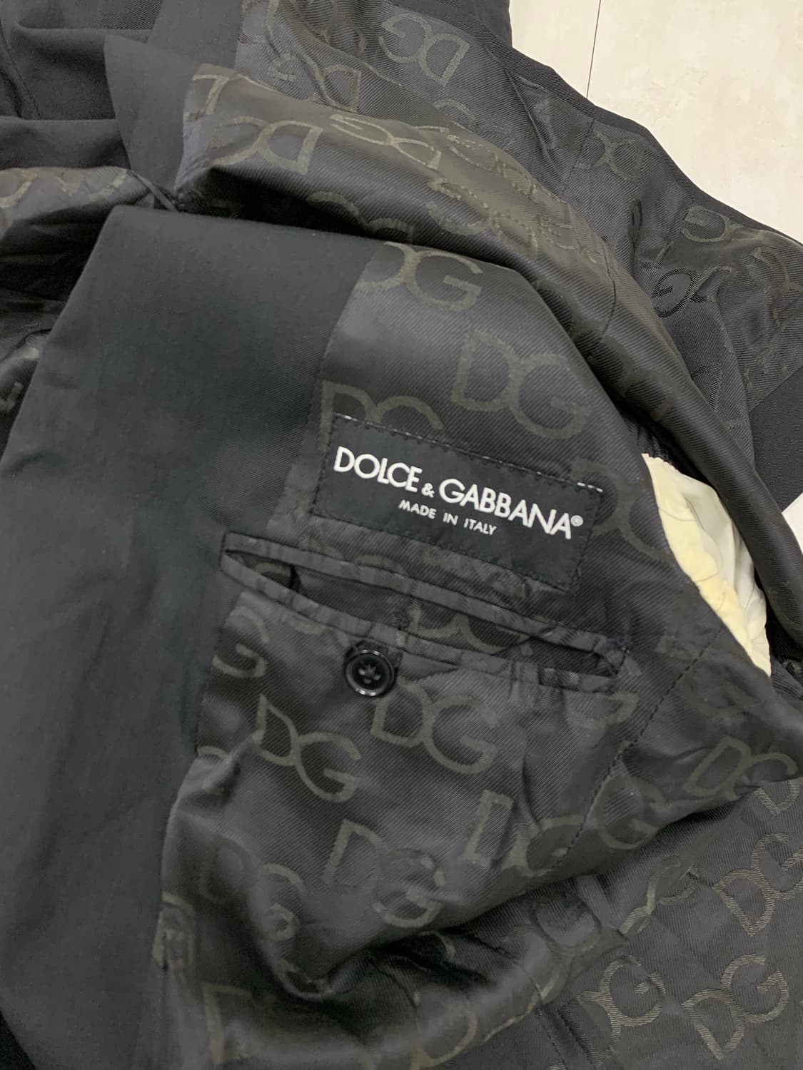 돌체앤가바나 블랙 블레이저 #277 상품이미지5