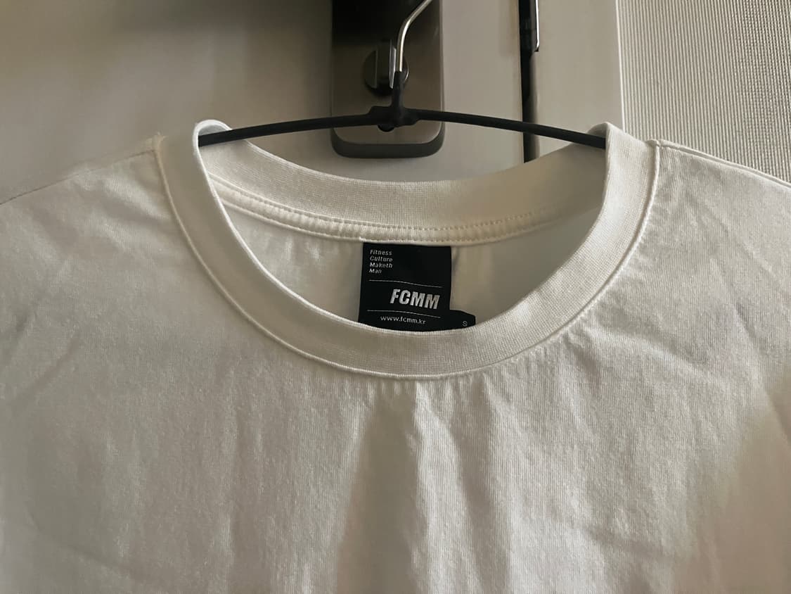fcmm 반팔 티셔츠 화이트 M 상품이미지4