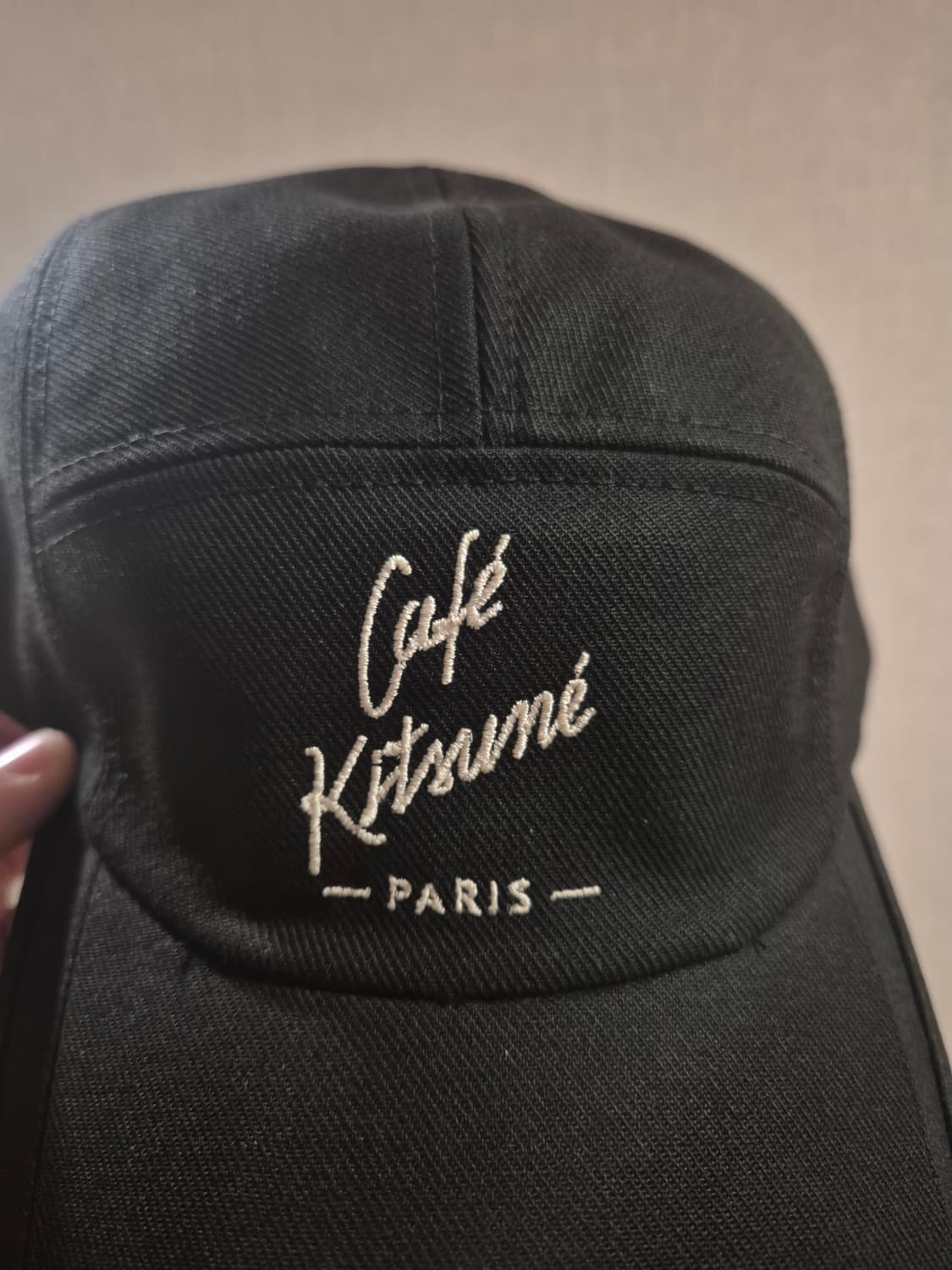 [새상품] 메종키츠네 카페 키츠네 5P 캡 블랙 상품이미지2