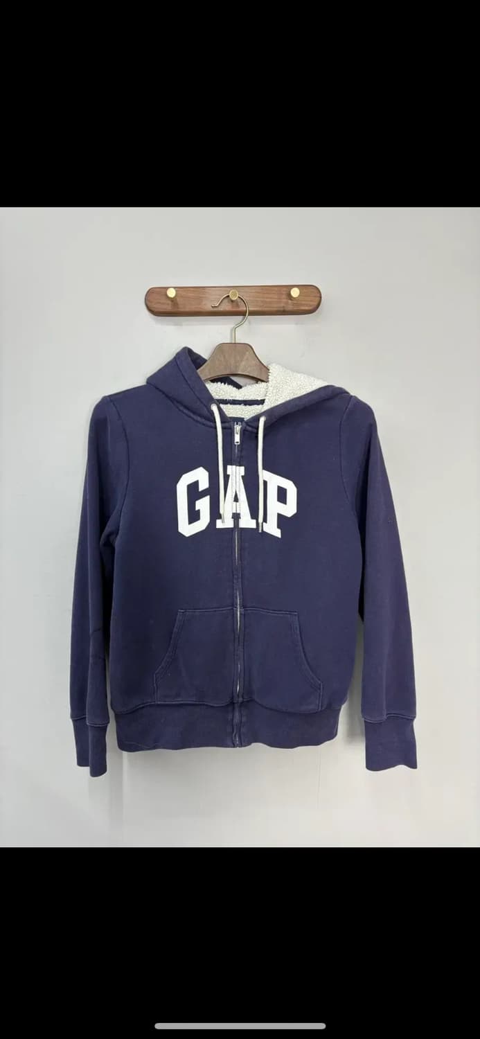 갭 로고 셰르파 후드집업 H1958 상품이미지2