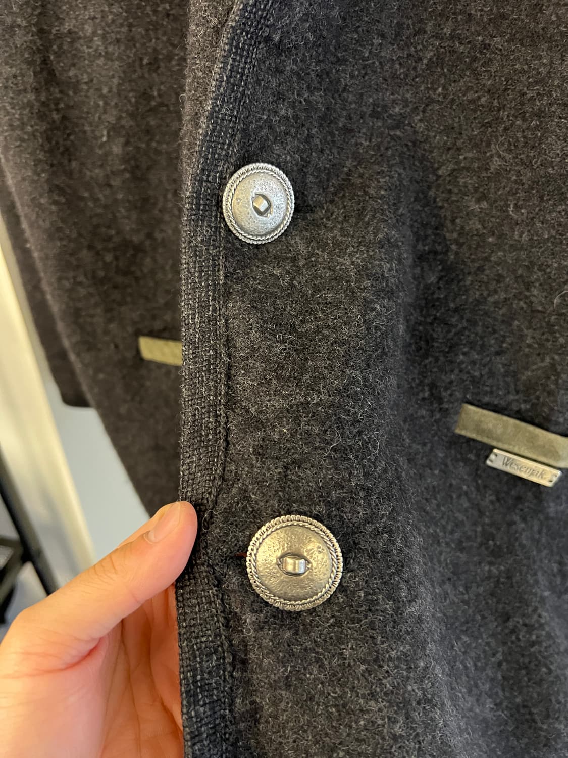 VINTAGE WESENJAK BOILED WOOL 빈티지보일드울자켓 상품이미지6