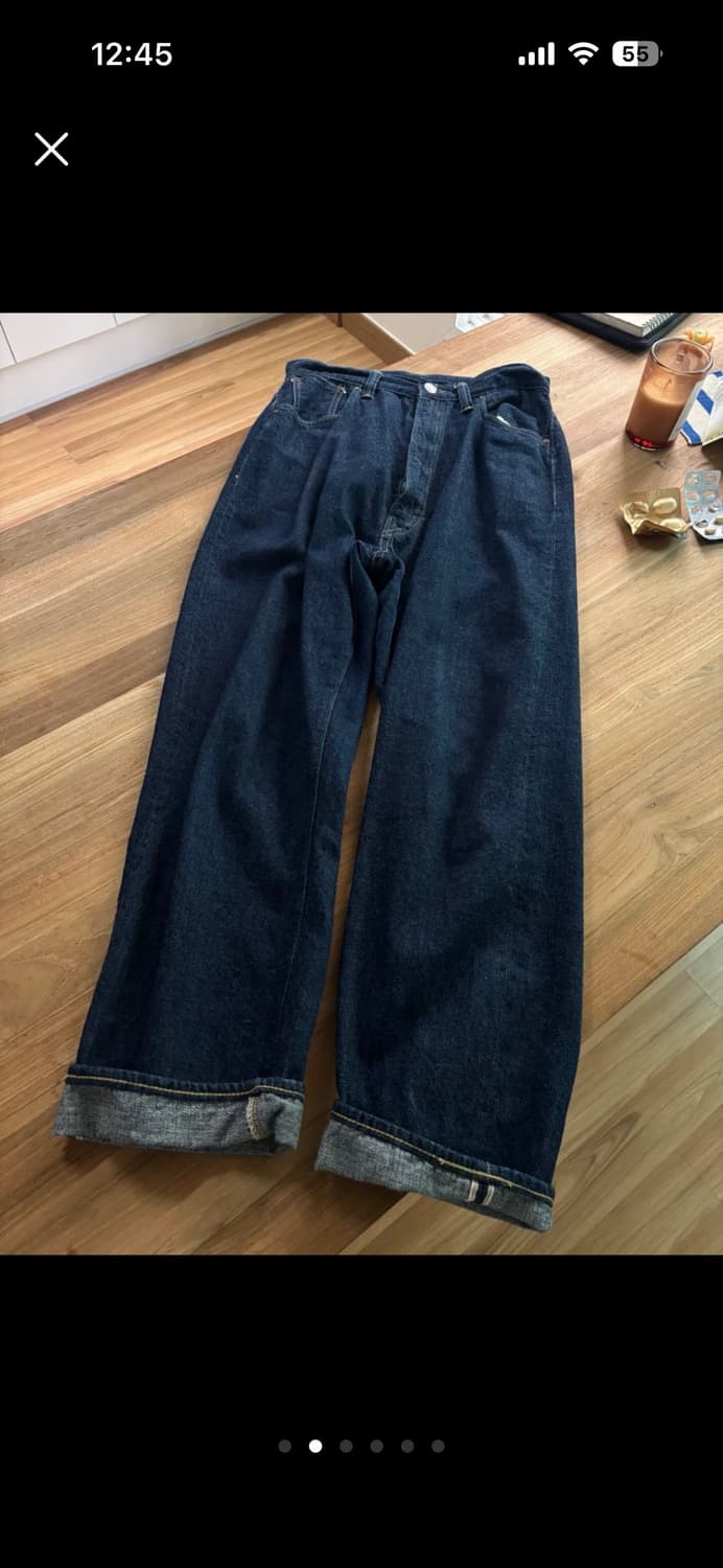 오어슬로우orslow 셀비지 데님 S 상품이미지2