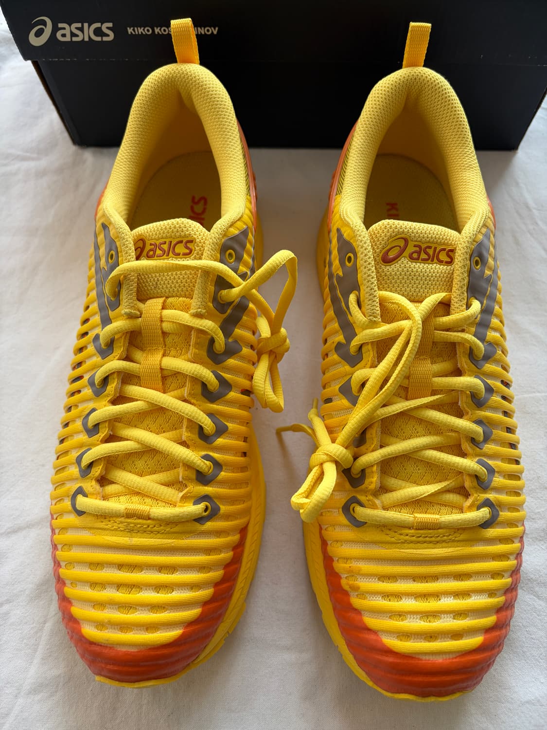아식스 x 키코 코스타디노브 젤 델바 1 옐로우 Asics x kiko 상품이미지5