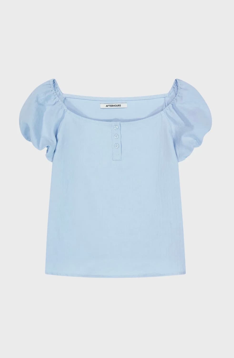 BUTTON UP PUFF BLOUSE 상품이미지1
