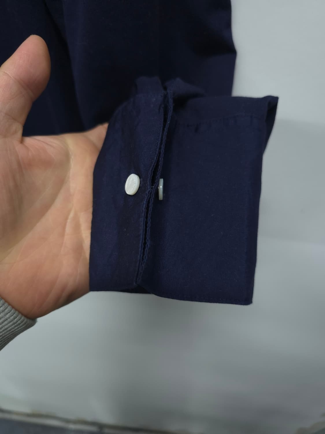 폴로랄프로렌 노치넥라인 네이비 긴팔 티셔츠 L 상품이미지10