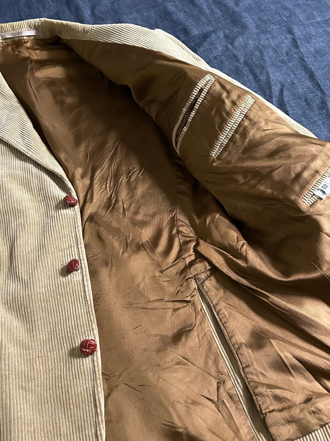 유로피안 빈티지 코듀로이 블레이저 상품이미지5