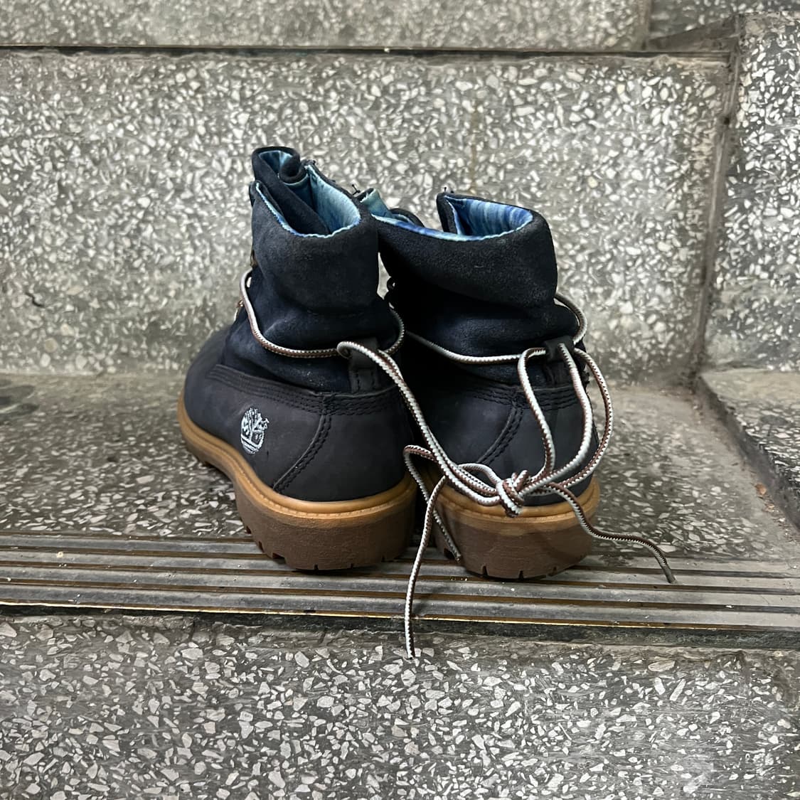 팀버랜드 롤탑 네이비 부츠 상품이미지3