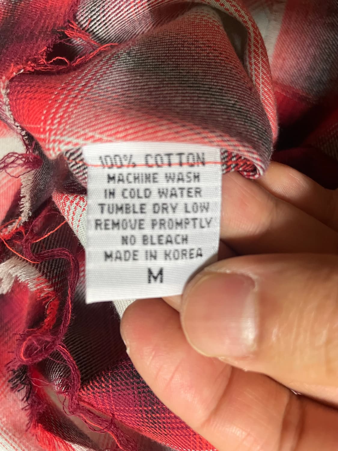 [새상품] 블랙아웃 다임백 컷 셔츠 M 상품이미지4