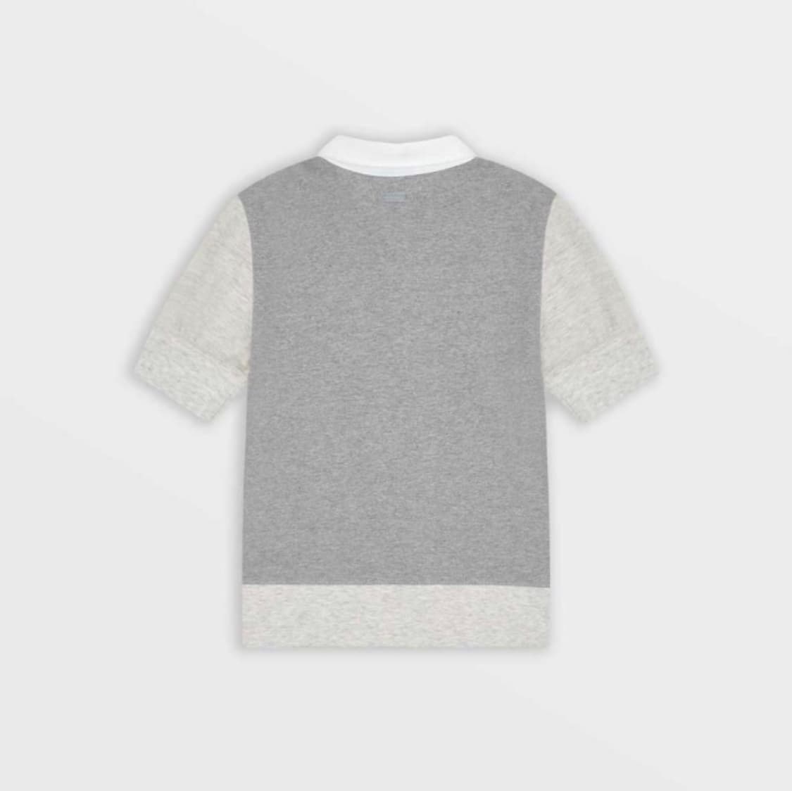 사파리스팟 1/2 Layered Shirt Half Tee (Ivory/ 상품이미지2