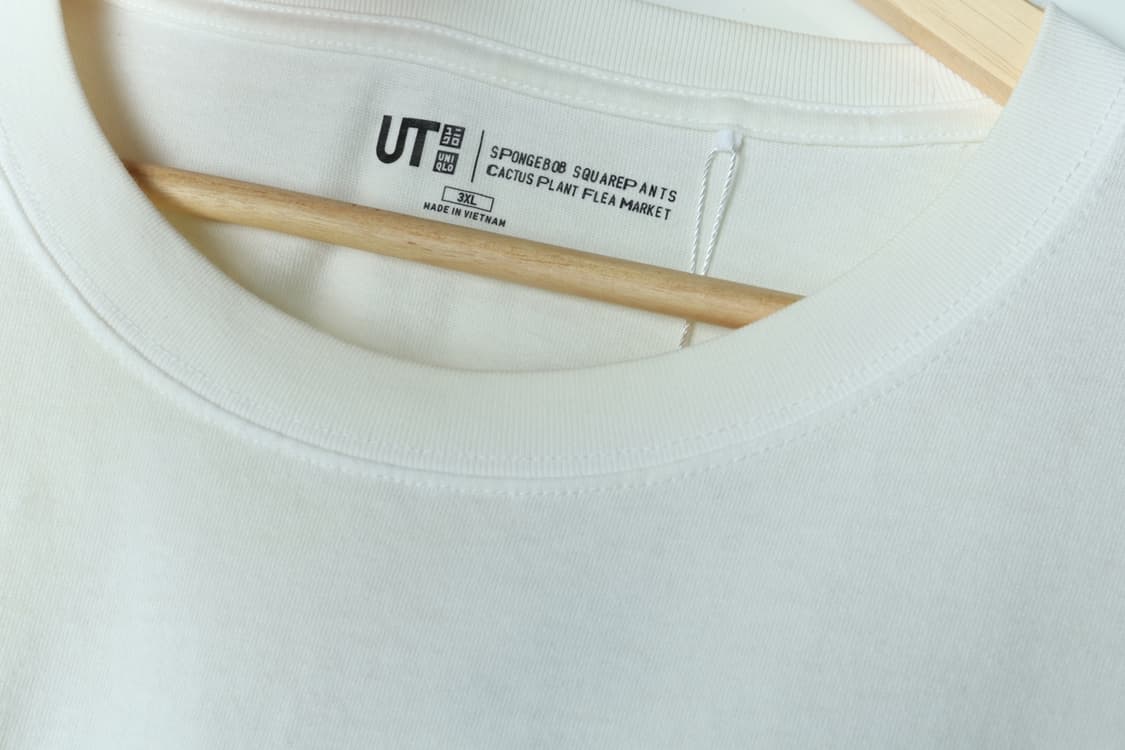 (3XL-4XL) 유니클로 반팔 티셔츠 스펀지밥 뚱이 희귀-H31875 상품이미지8