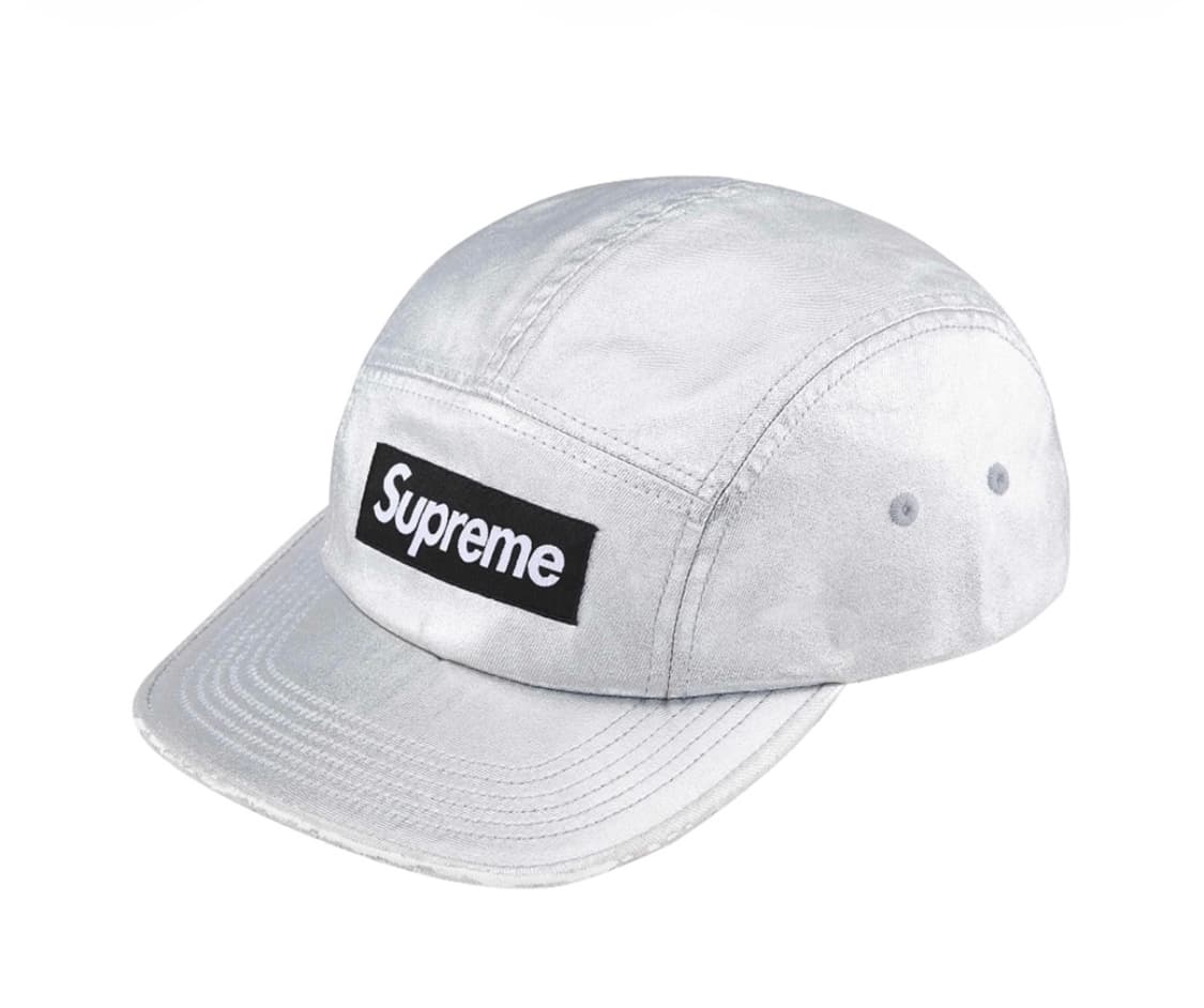 슈프림 워시드 치노 트윌 캠프캡 실버 - 25SS 상품이미지1