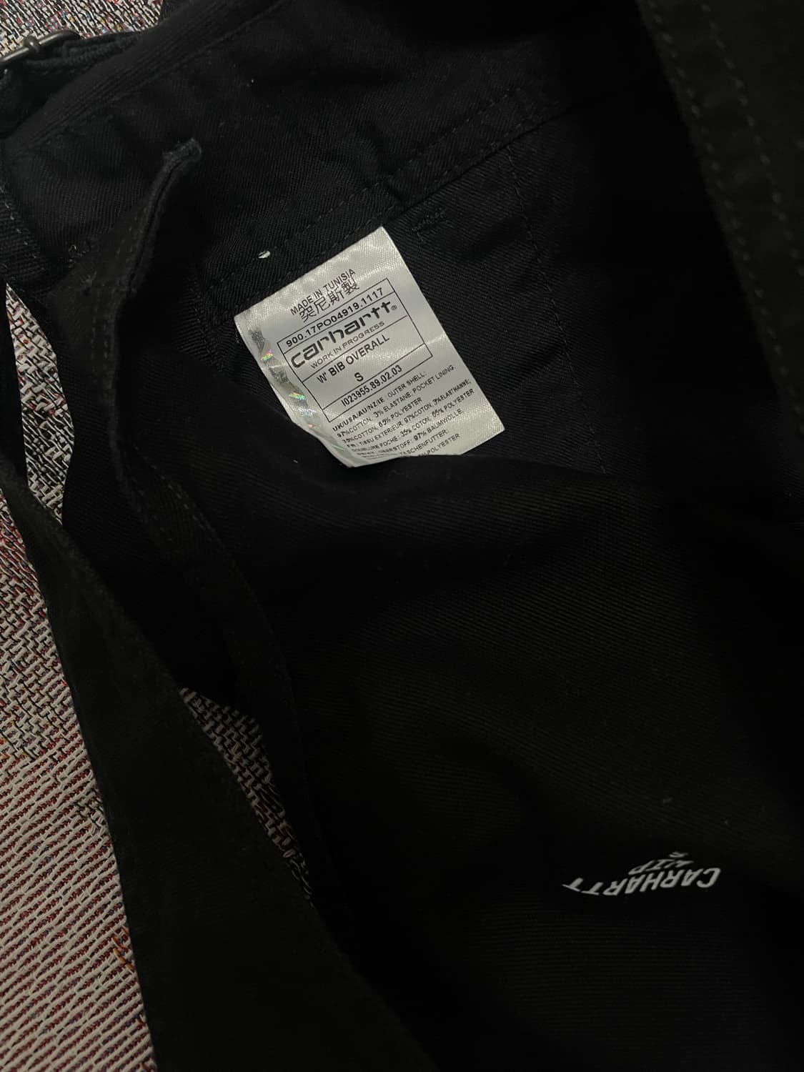 칼하트 오버롤 멜빵바지 s 상품이미지3