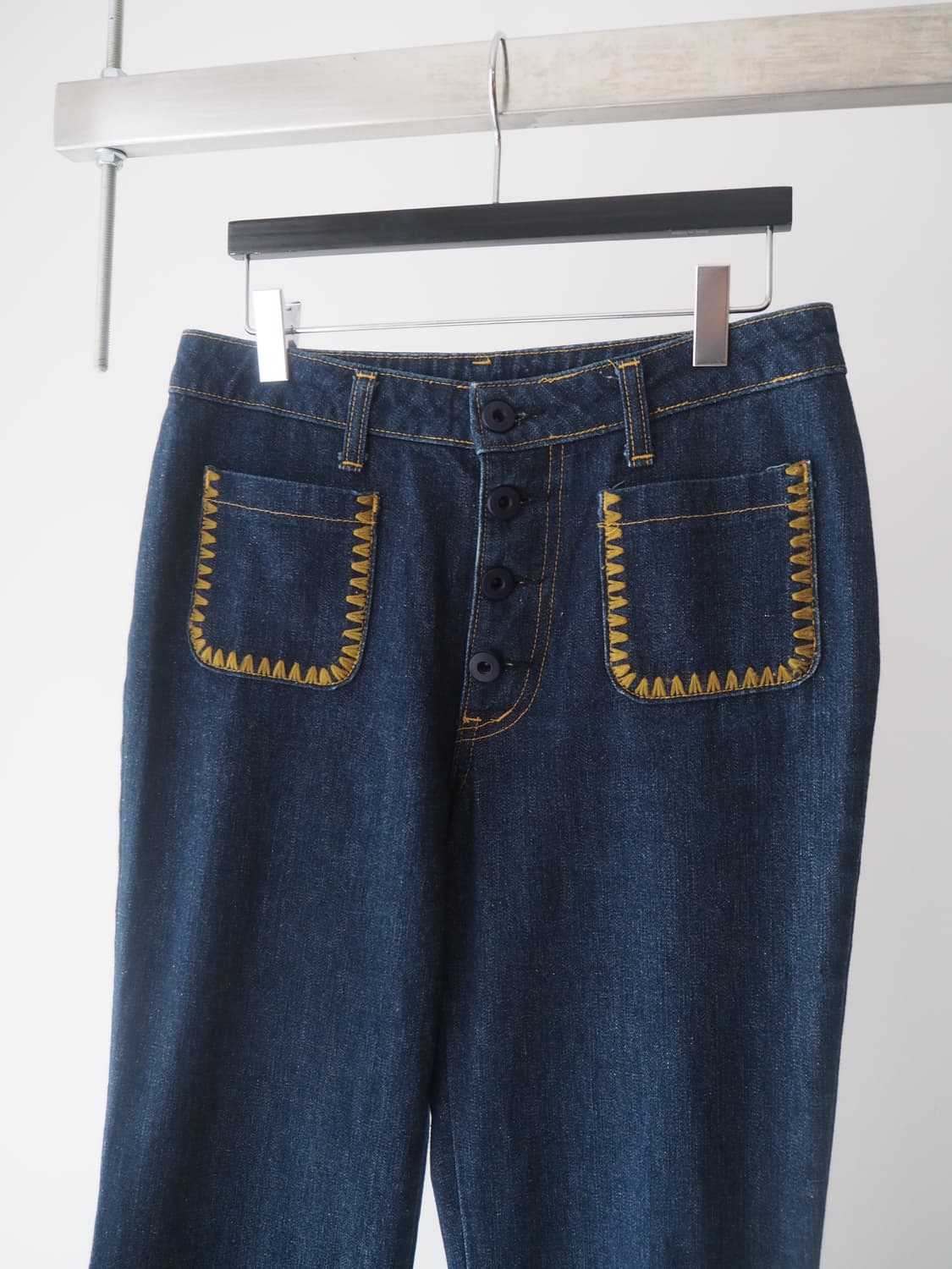vintage bell bottom denim pants  상품이미지2