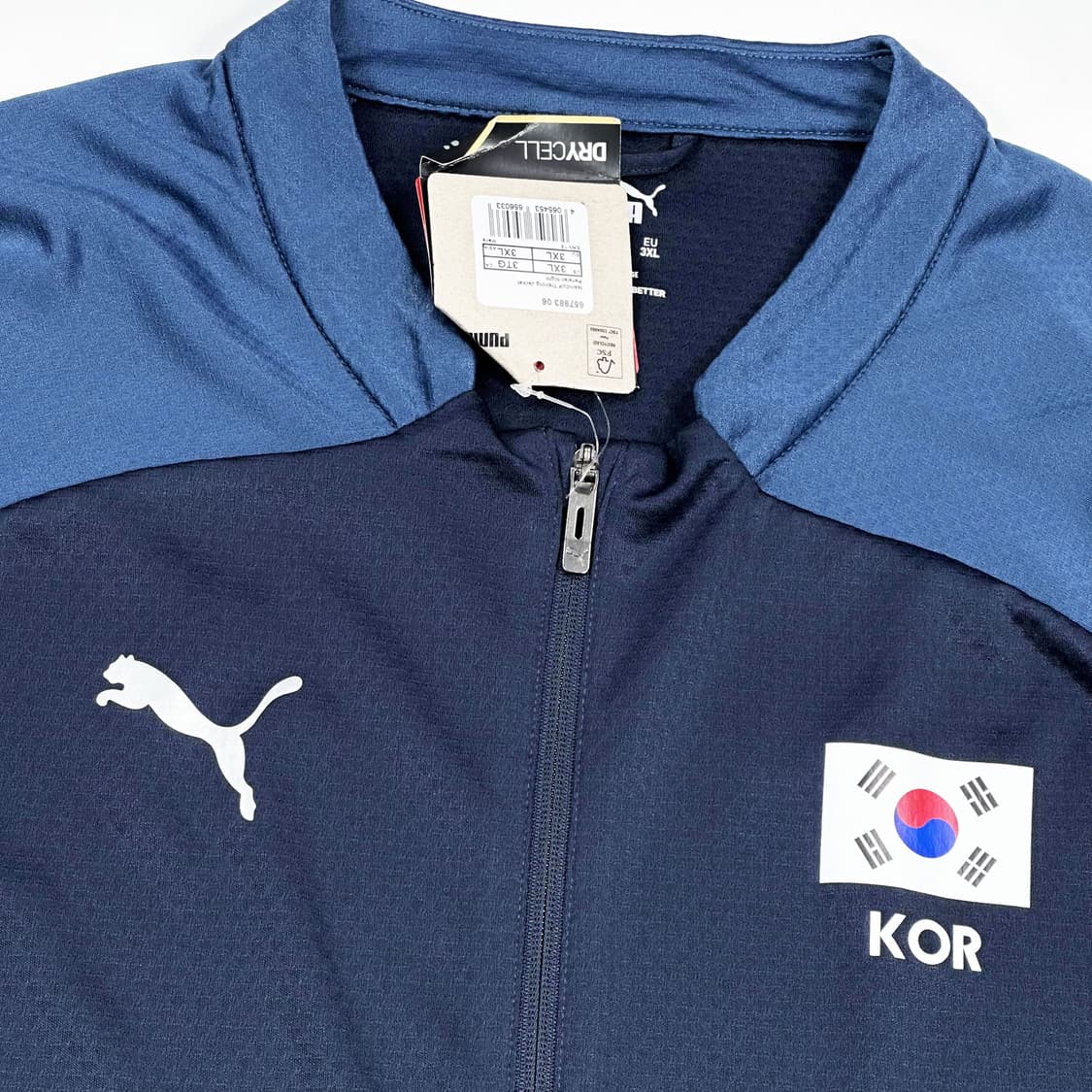 퓨마 빅사이즈 대한민국 국대 트랙탑 져지 3XL 상품이미지4