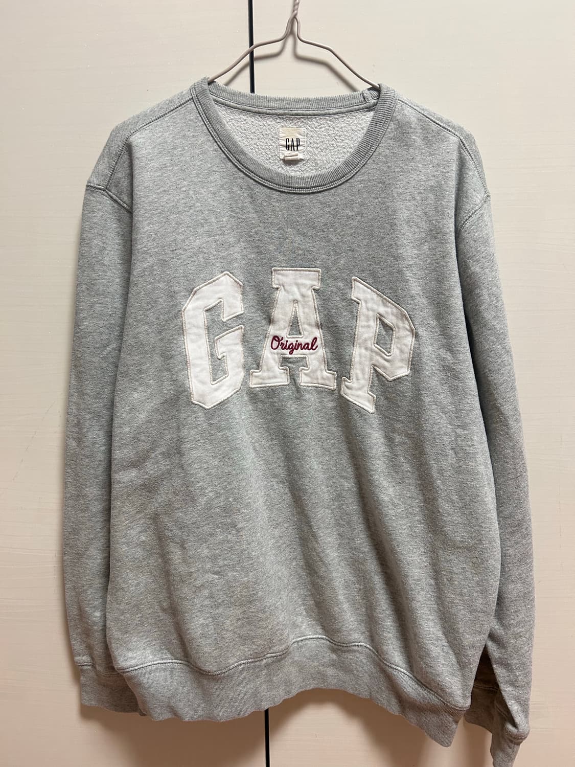 GAP 갭 Original 맨투맨 M 회색 상품이미지1