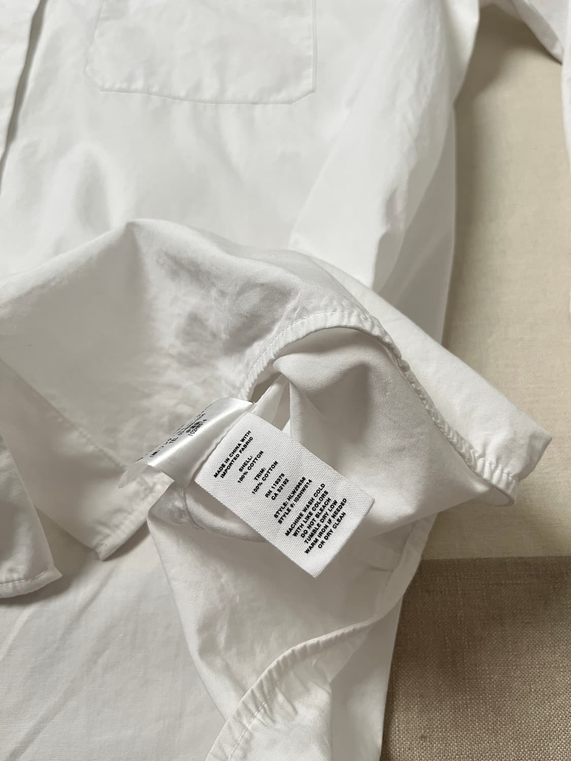 헬무트랭 루즈핏 스냅 셔츠 helmut lang shirt 상품이미지9