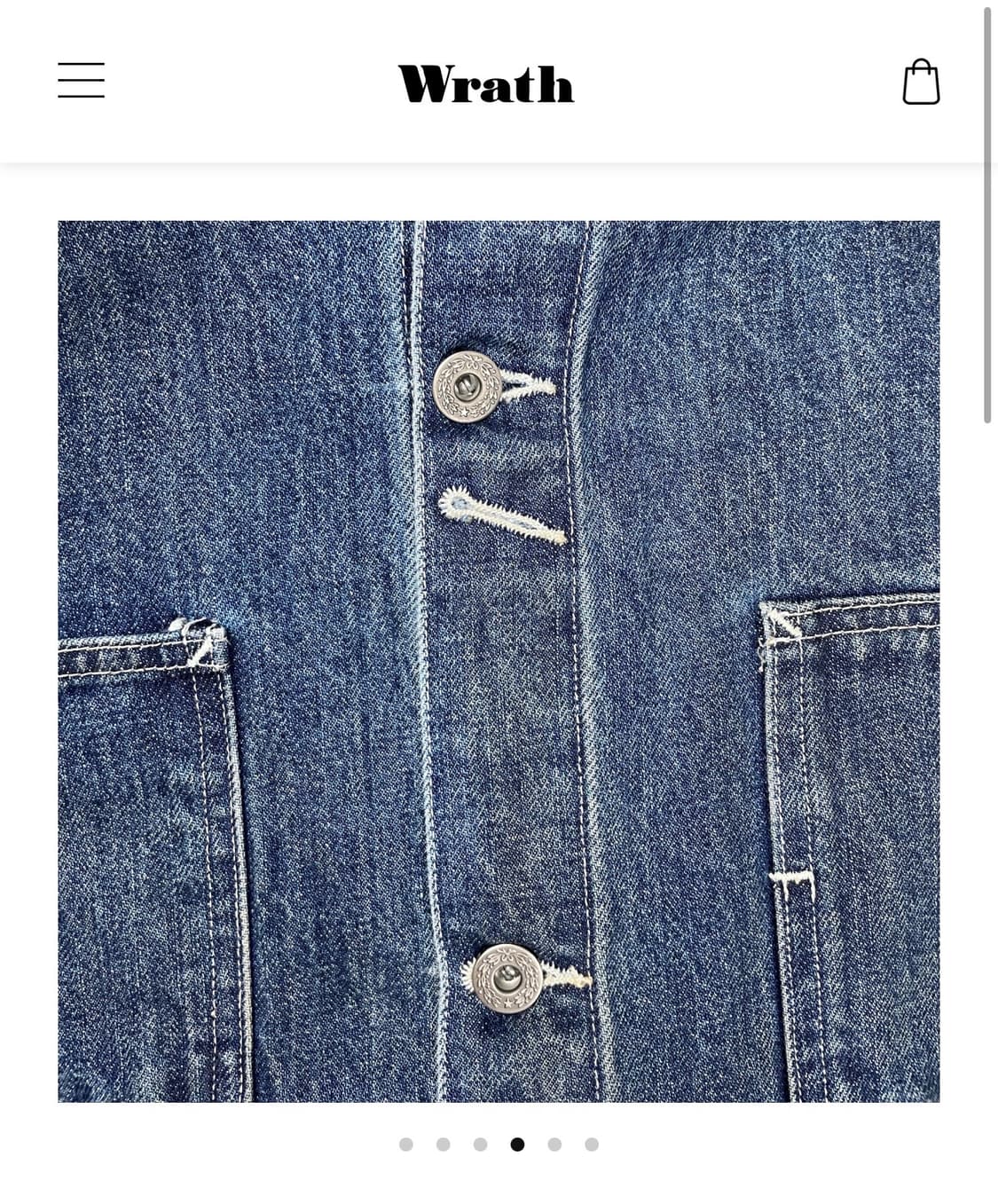 [새제품/2] 뤠쓰 wrath 커버올 워크 자켓 상품이미지6