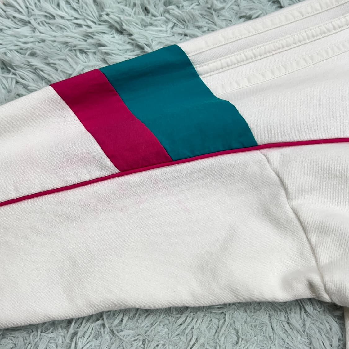 아디다스 여성 보이프렌드 후디 화이트 M 상품이미지9