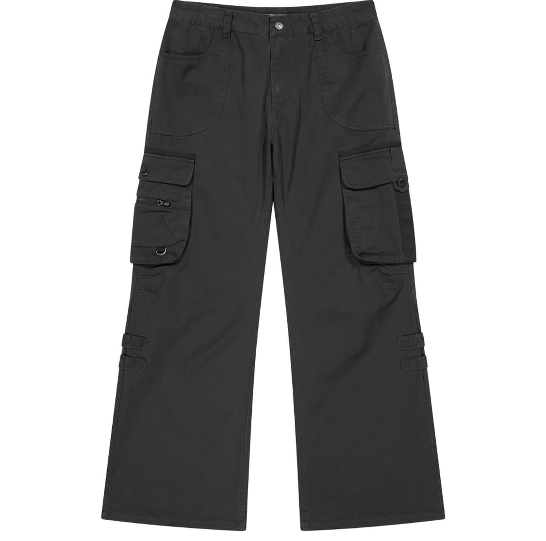 코이세이오 빅 포켓 카고 팬츠 차콜 상품이미지1