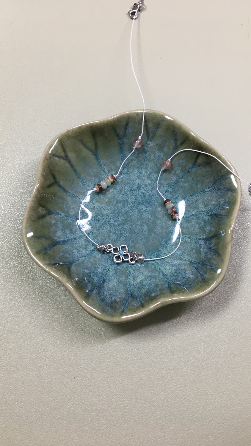 비즈 끈 목걸이 상품이미지2