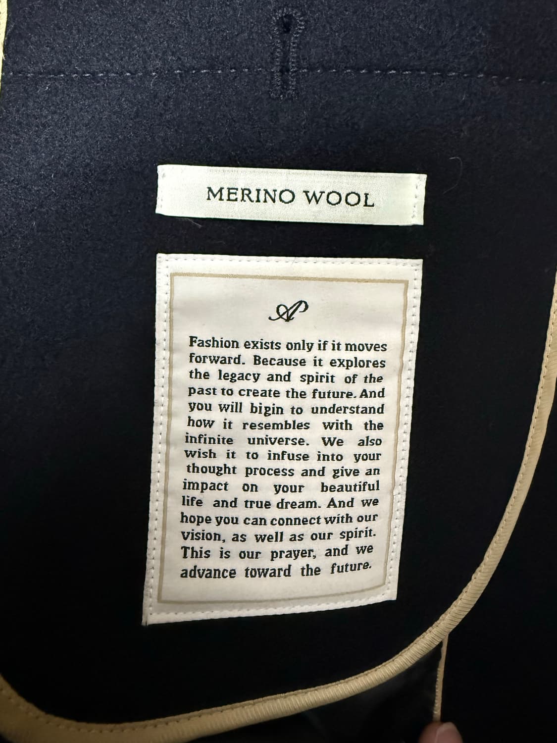 애프터프레이 투어리스트 발마칸 코트 (네이비) s 상품이미지6