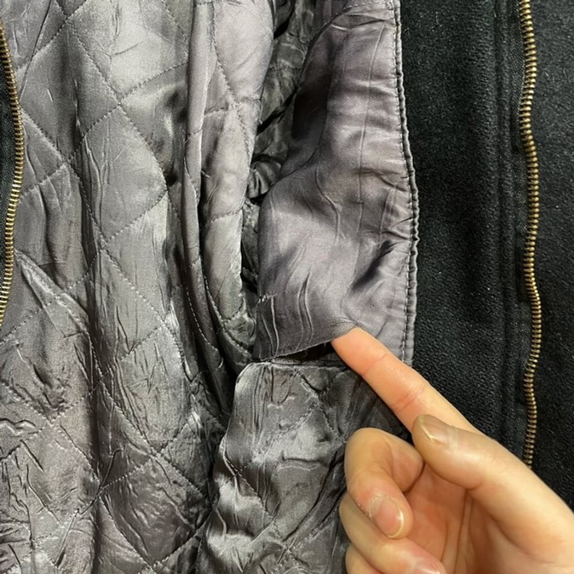 Pem Brand 빈티지 바시티 자켓 (L) 상품이미지9