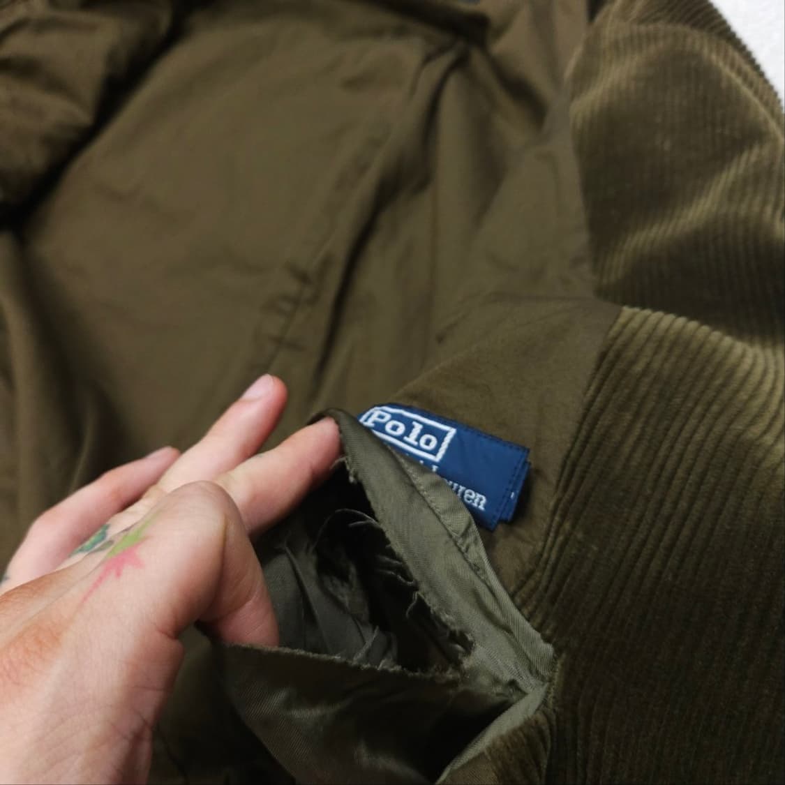 폴로 랄프 로렌 코듀로이 블레이져 XL 상품이미지9