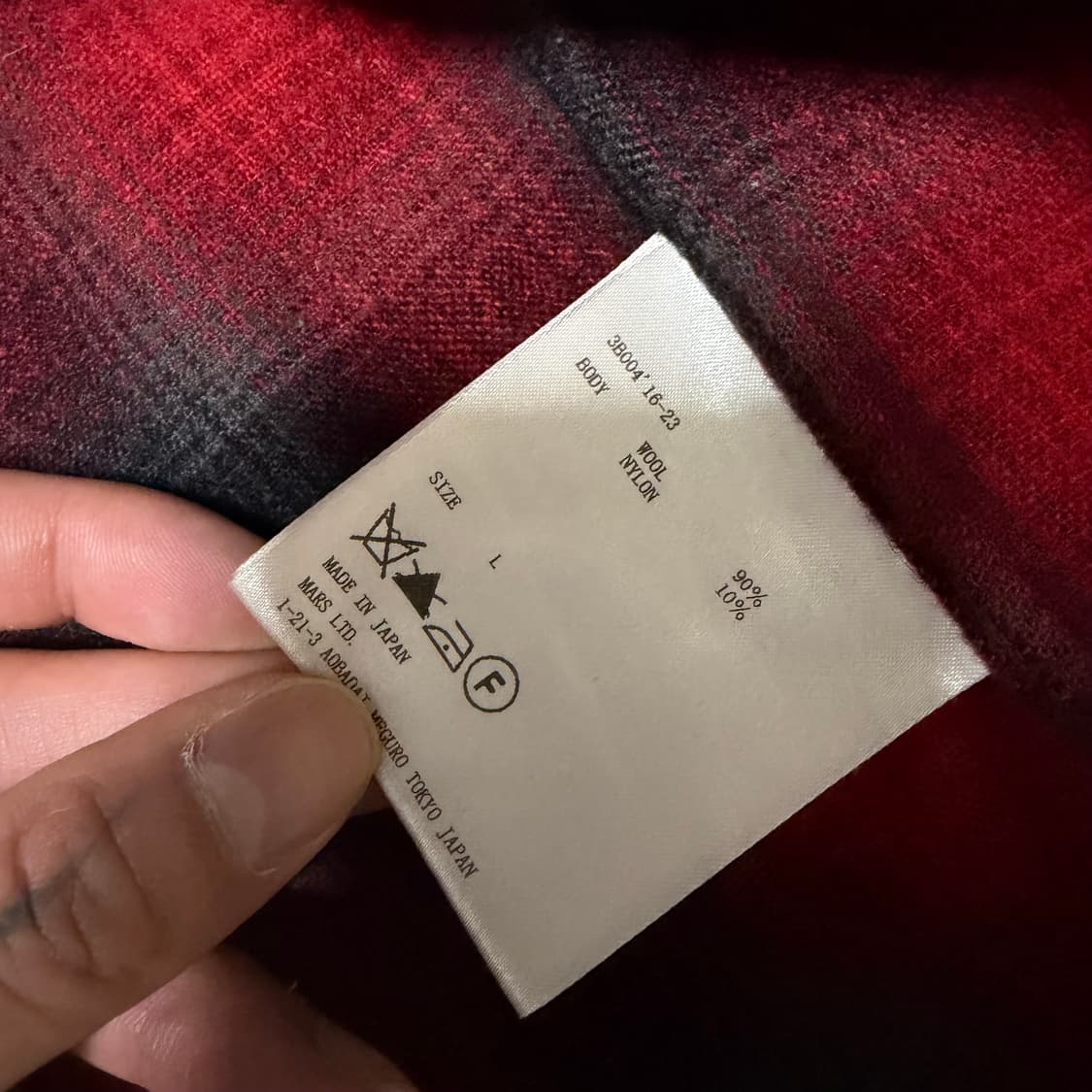 존로렌스설리번 플란넬체크셔츠 상품이미지3