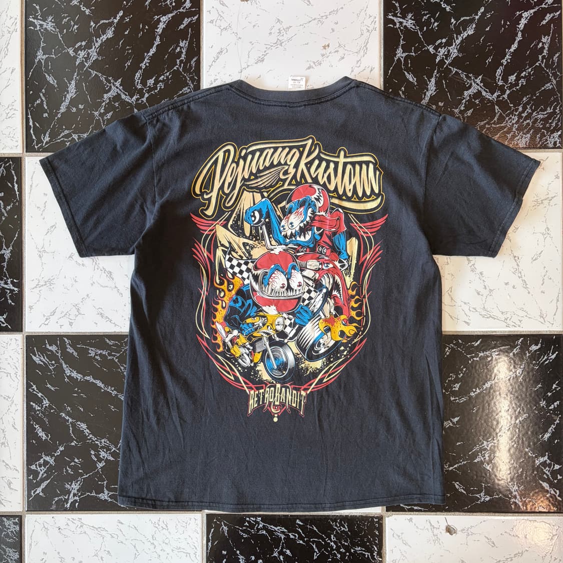 sundfade vintage racing t-shirt 상품이미지5