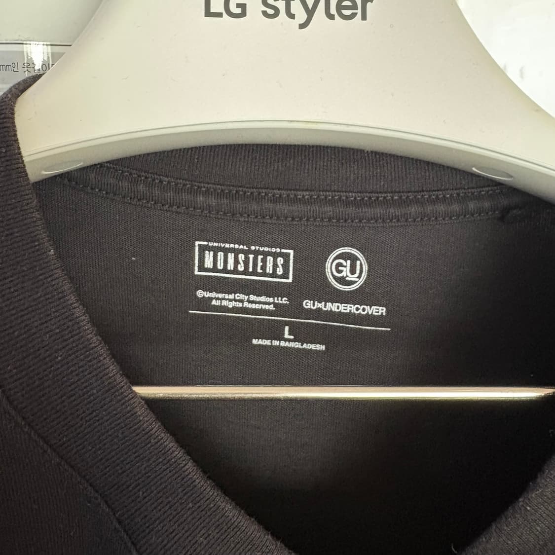 [L] GU 언더커버 티셔츠 고질라 상품이미지2