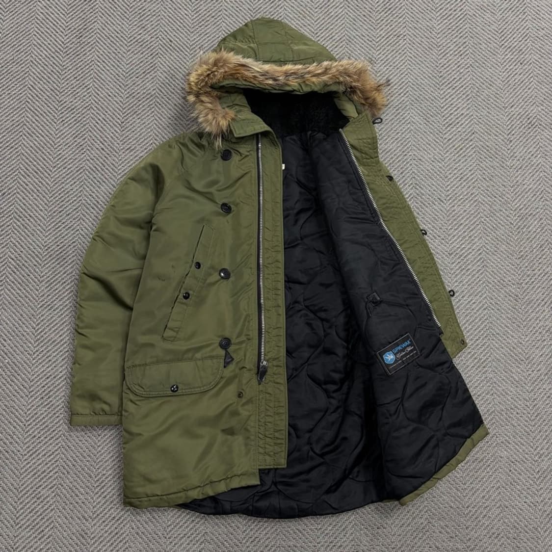 USA n3b 밀리터리 파카 v1785 상품이미지5