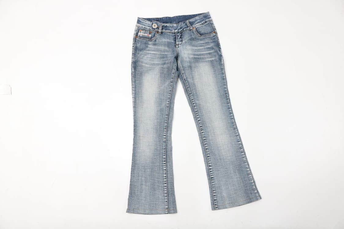 디젤 빈티지 워싱 슬림 부츠컷 데님 팬츠 상품이미지2