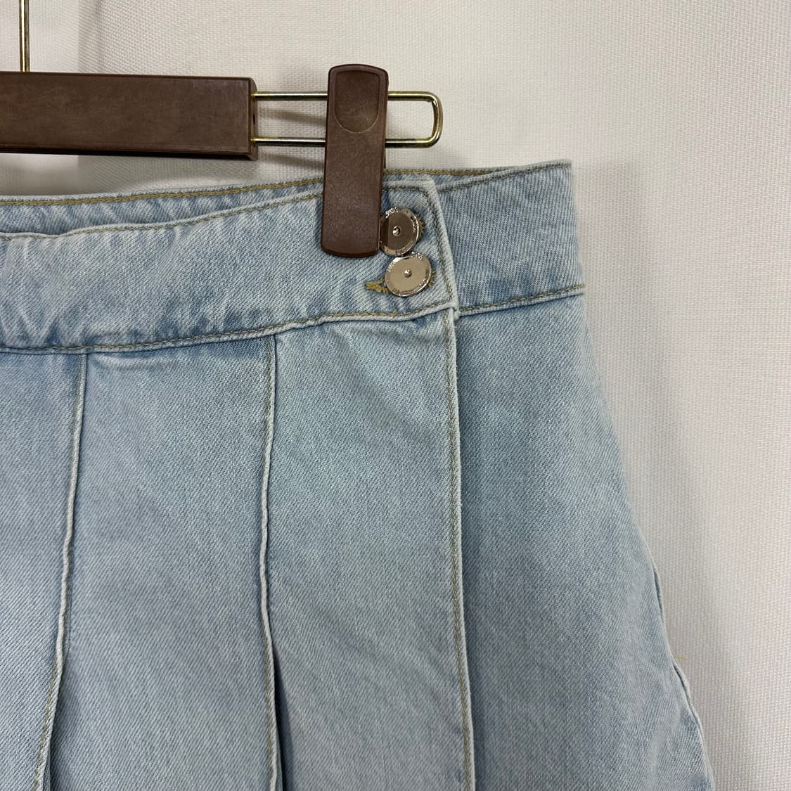 자라 여자 데님 청반바지 치마바지 M 상품이미지2