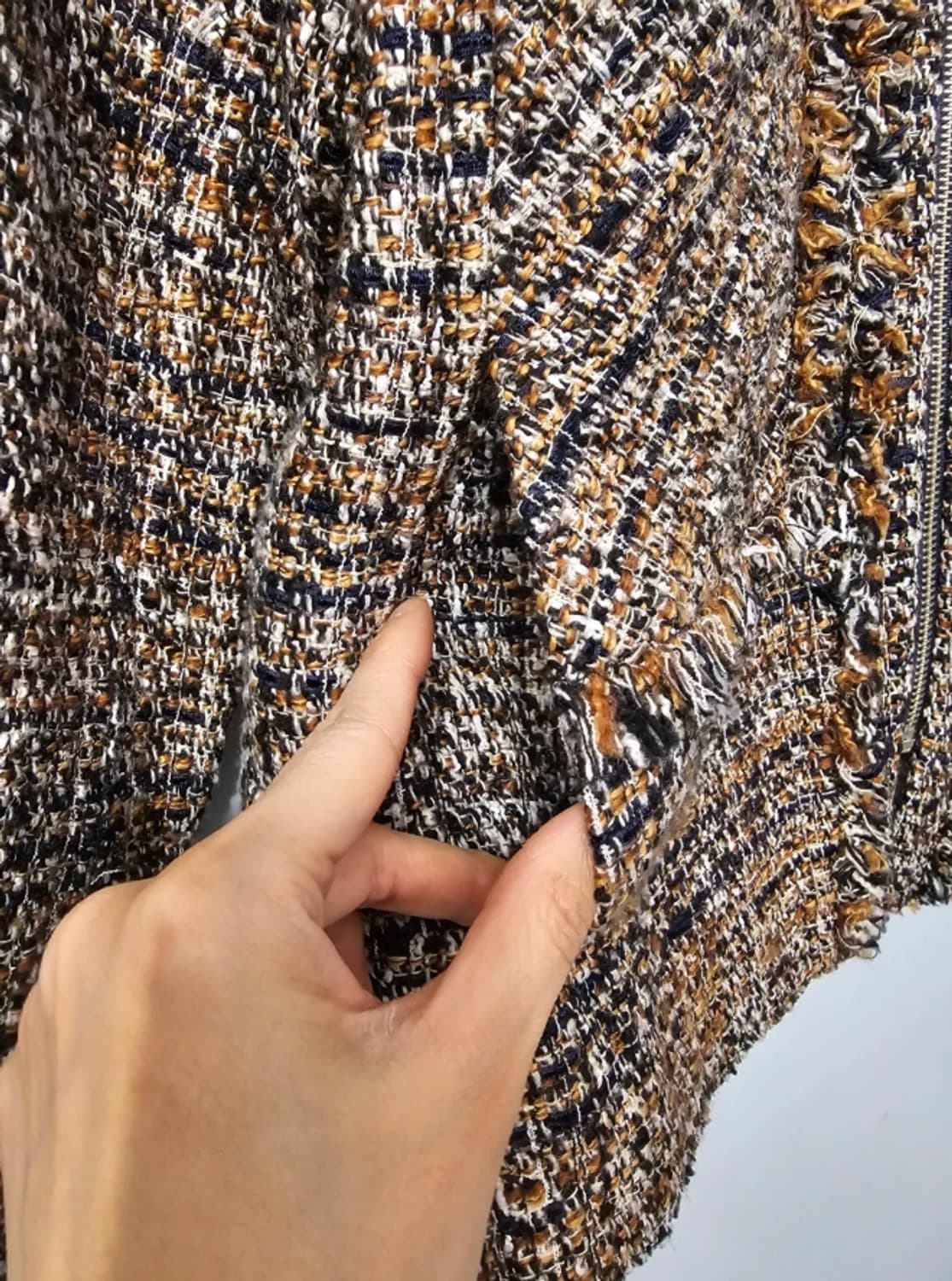 한섬 시스템 SYSTEM 트위드 재킷 자켓 ~66 상품이미지7