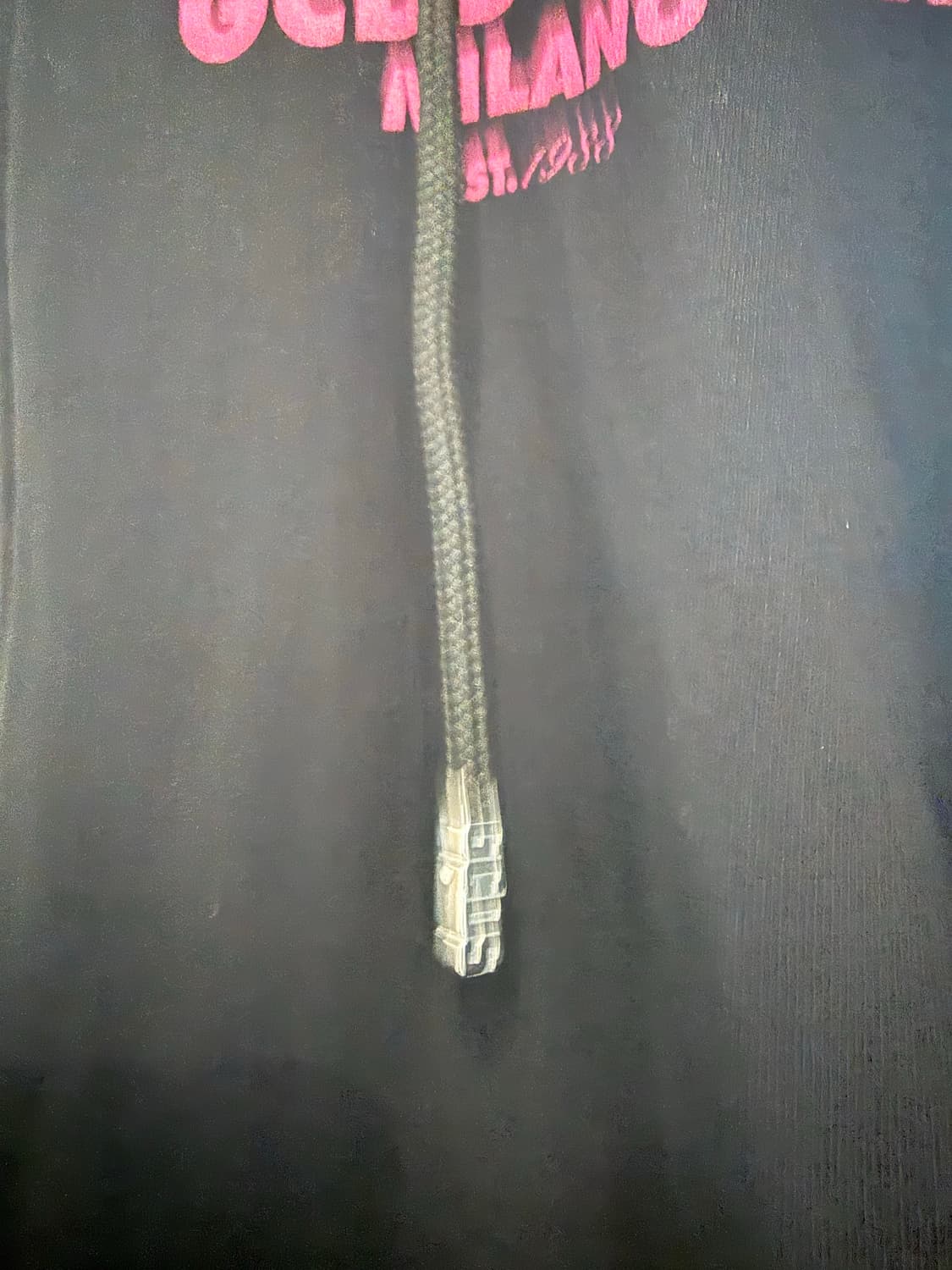 GCDS 후드집업 블랙 라지 상품이미지3