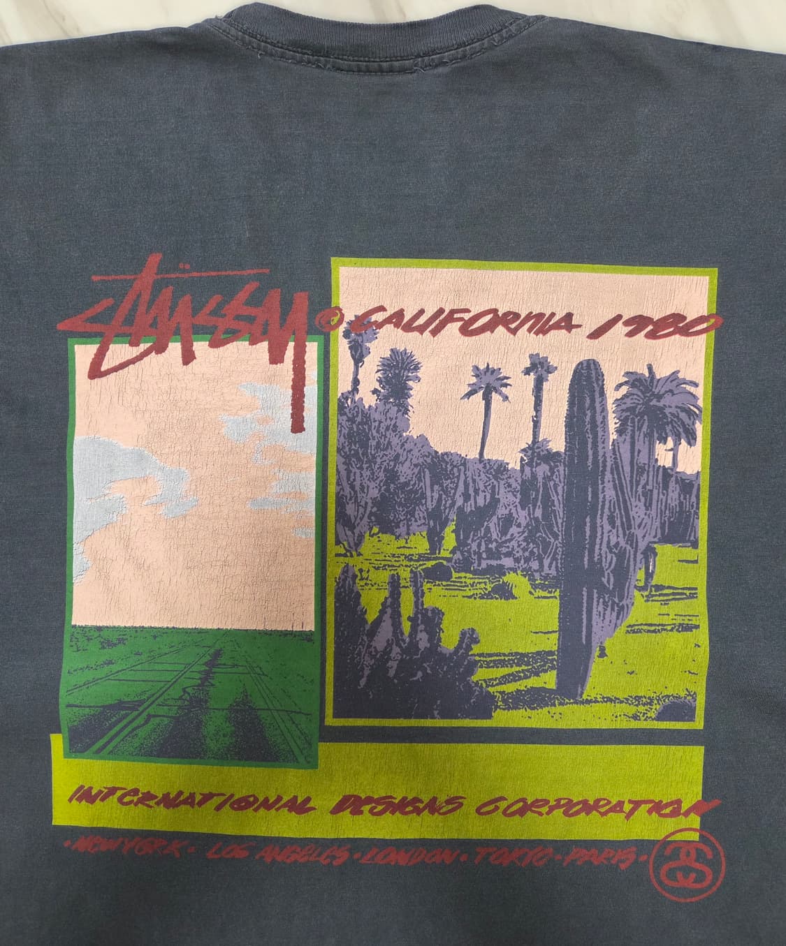 스투시 팜데저트 반팔 티셔츠  상품이미지4