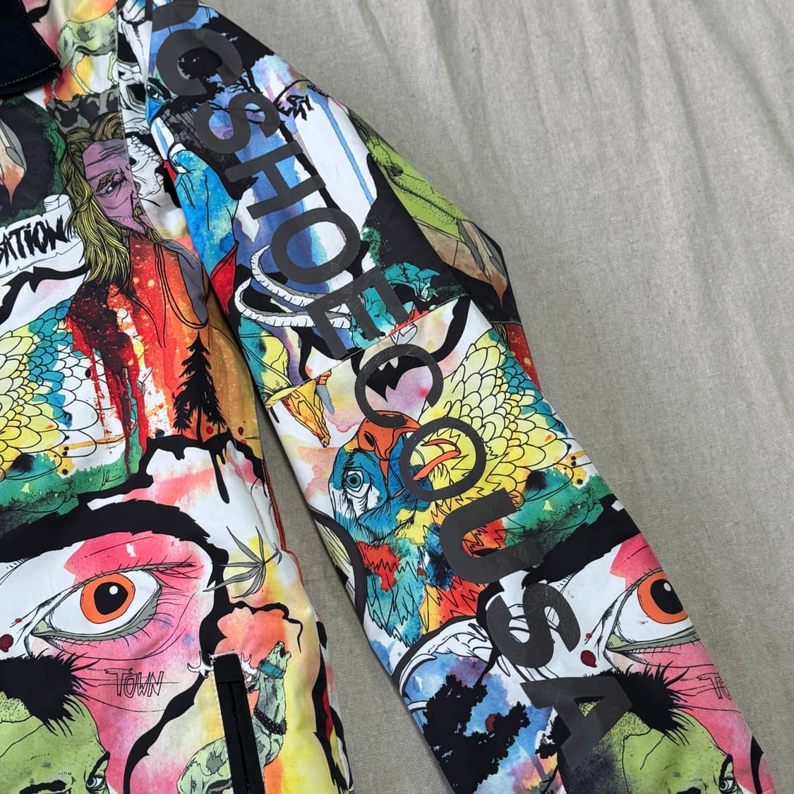 DC 그래피티 투웨이 후드점퍼 M 상품이미지3