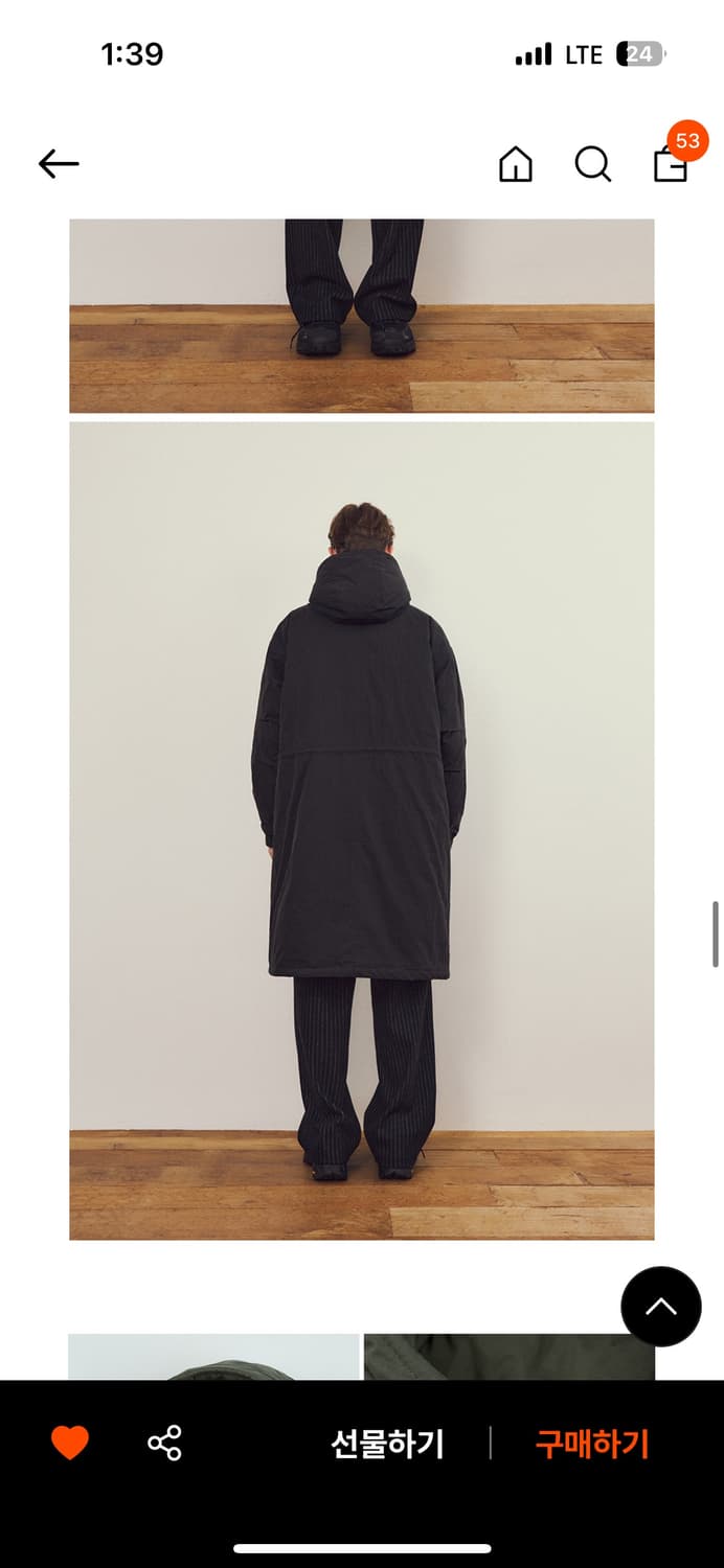 웬즈데이오아시스 m65피쉬테일 파카 M사이즈 상품이미지3