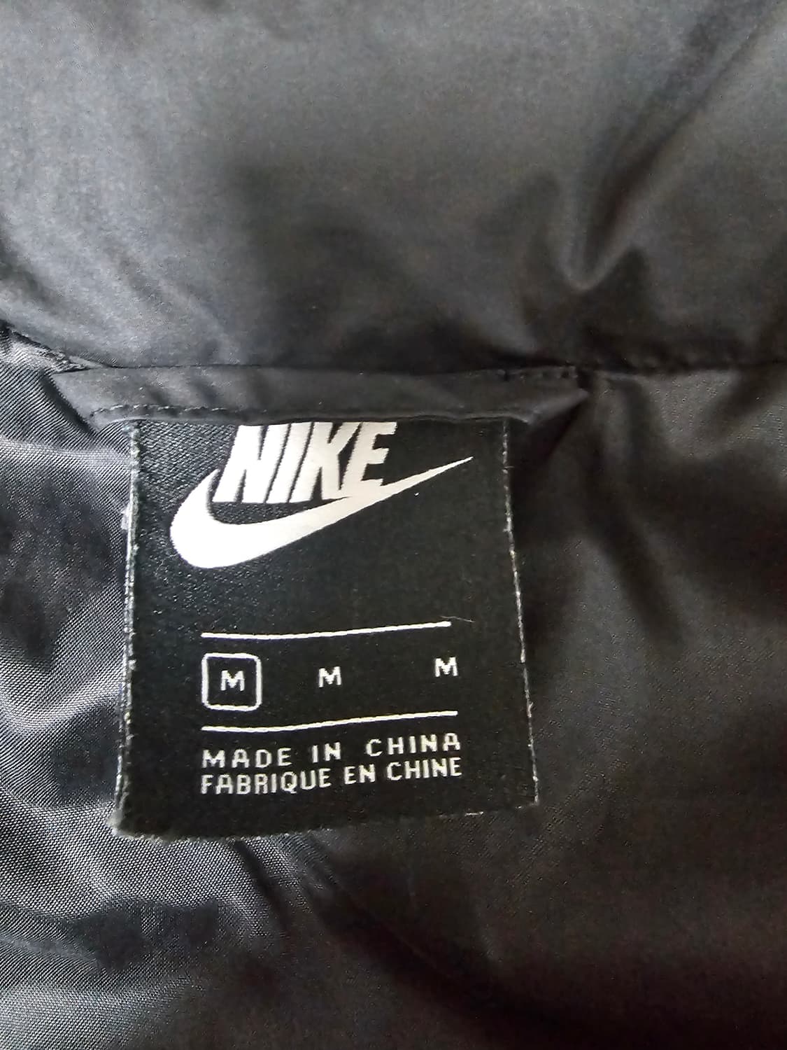 나이키 블랙 여성 숏패딩 점퍼 M 상품이미지5