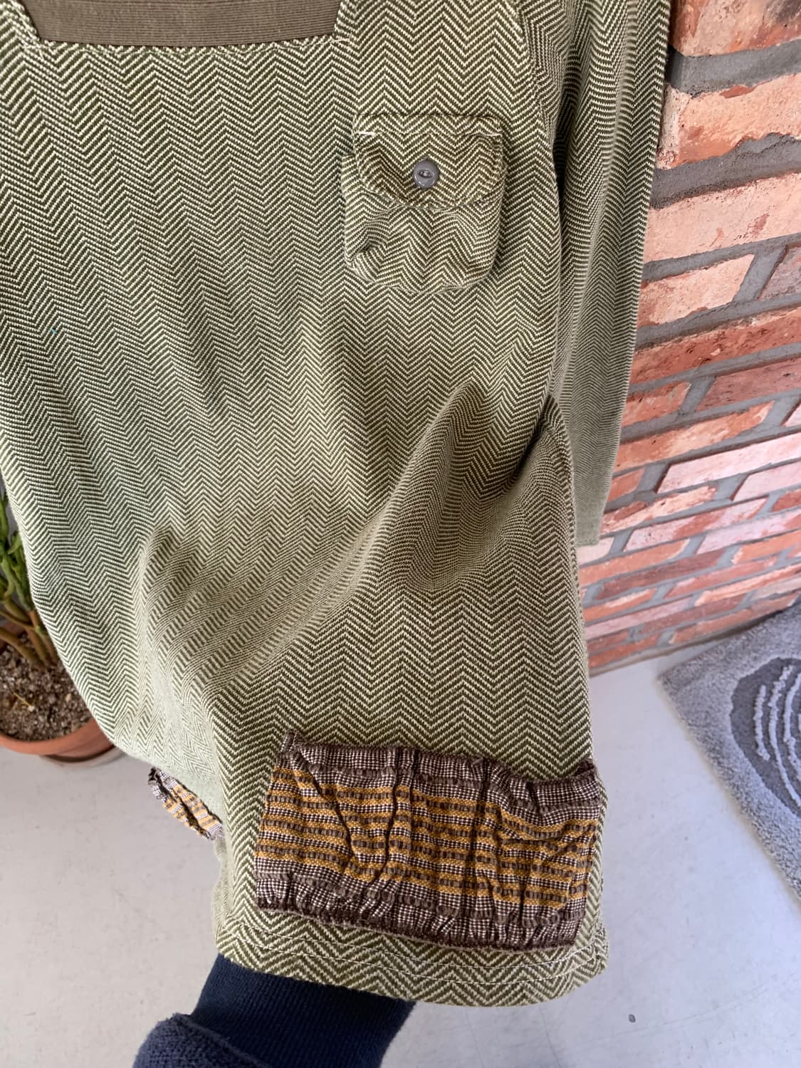 Kapital 캐피탈 스퀘어넥 니트 슬리브 상품이미지5