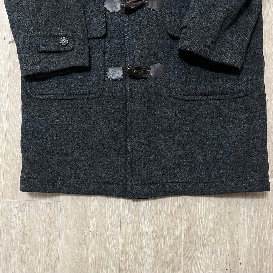 빈폴 남성 클래식 더플 모직 후드 떡볶이코트 L(100) 상품이미지6