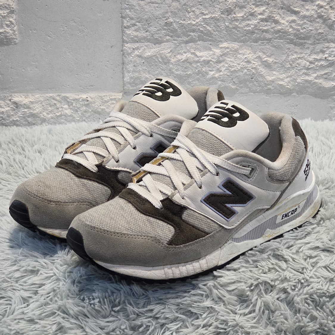1w-10:뉴발란스 530 화이트그레이 24cm(2번사진확인)금액15 상품이미지1