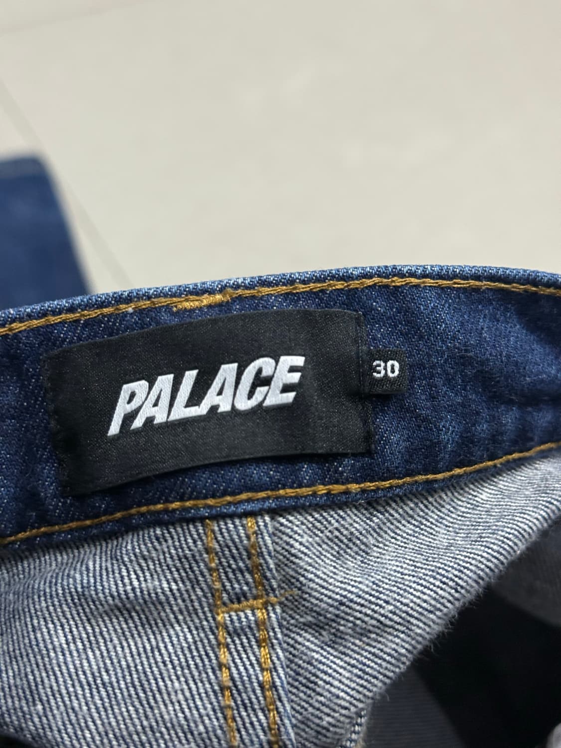 2022 팔라스 양면 오리 프린팅 배기 데님 청바지 상품이미지6