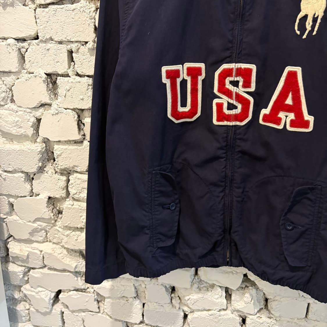 폴로 빅포니 USA 빈티지 후드자켓 상품이미지4