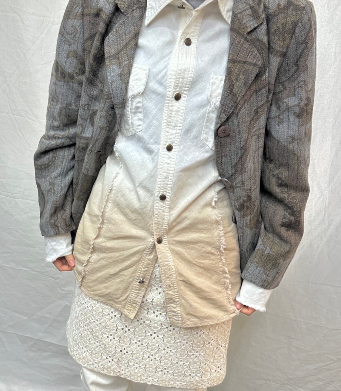 dack dive 그라데이션 셔츠 상품이미지1