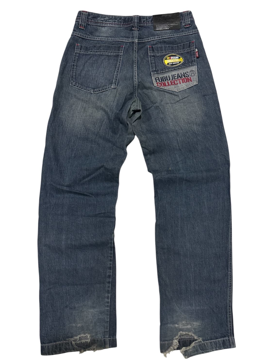 FUBU 후부 포드머스탱 자수로고 데님팬츠 상품이미지2