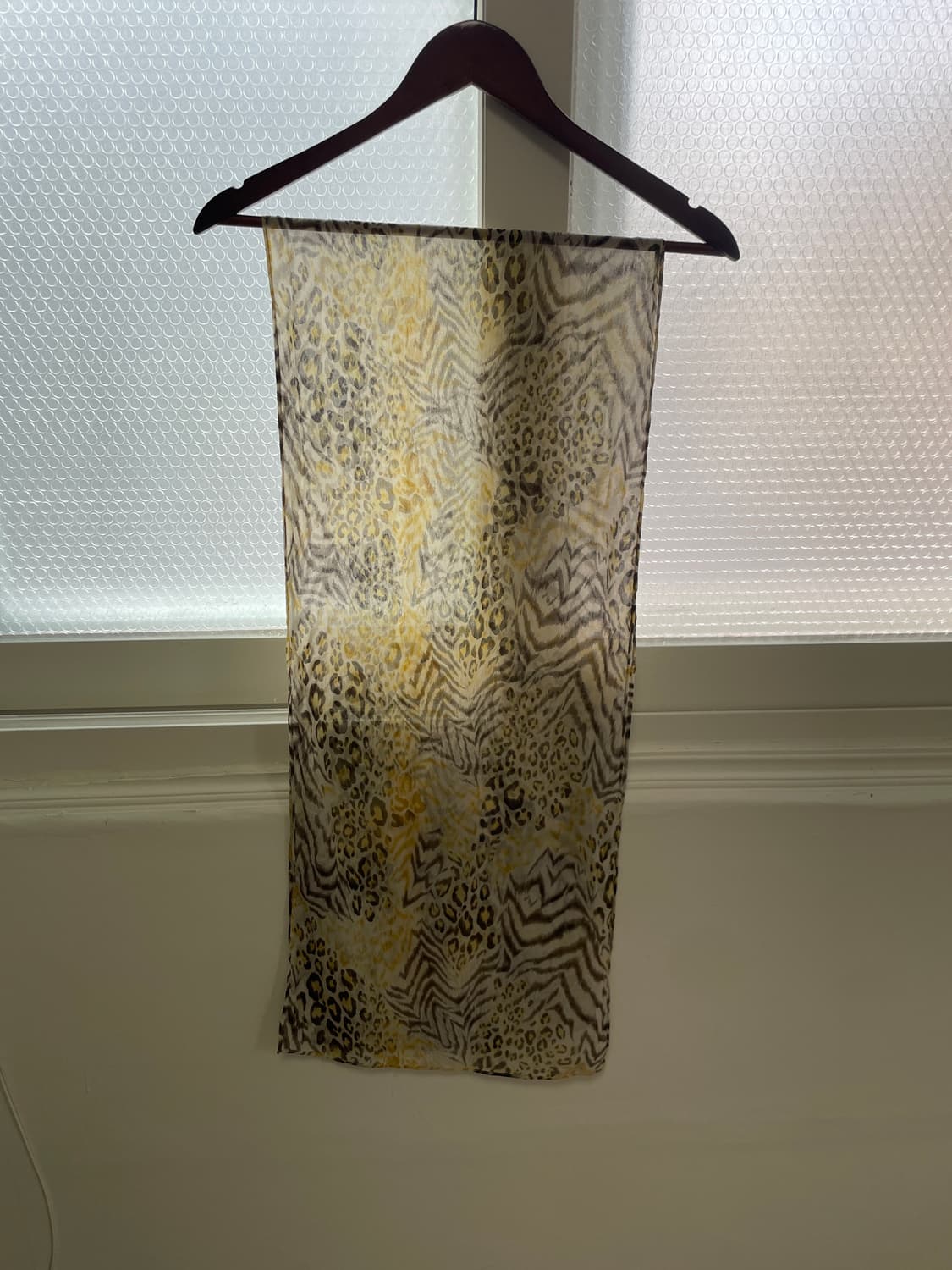 빈티지 레오파드 실키 머플러 J03556 상품이미지2