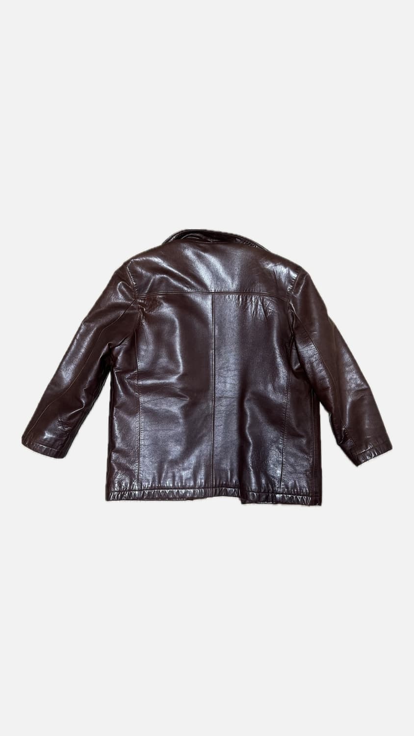 입생로랑 램스킨 레더자켓 상품이미지3