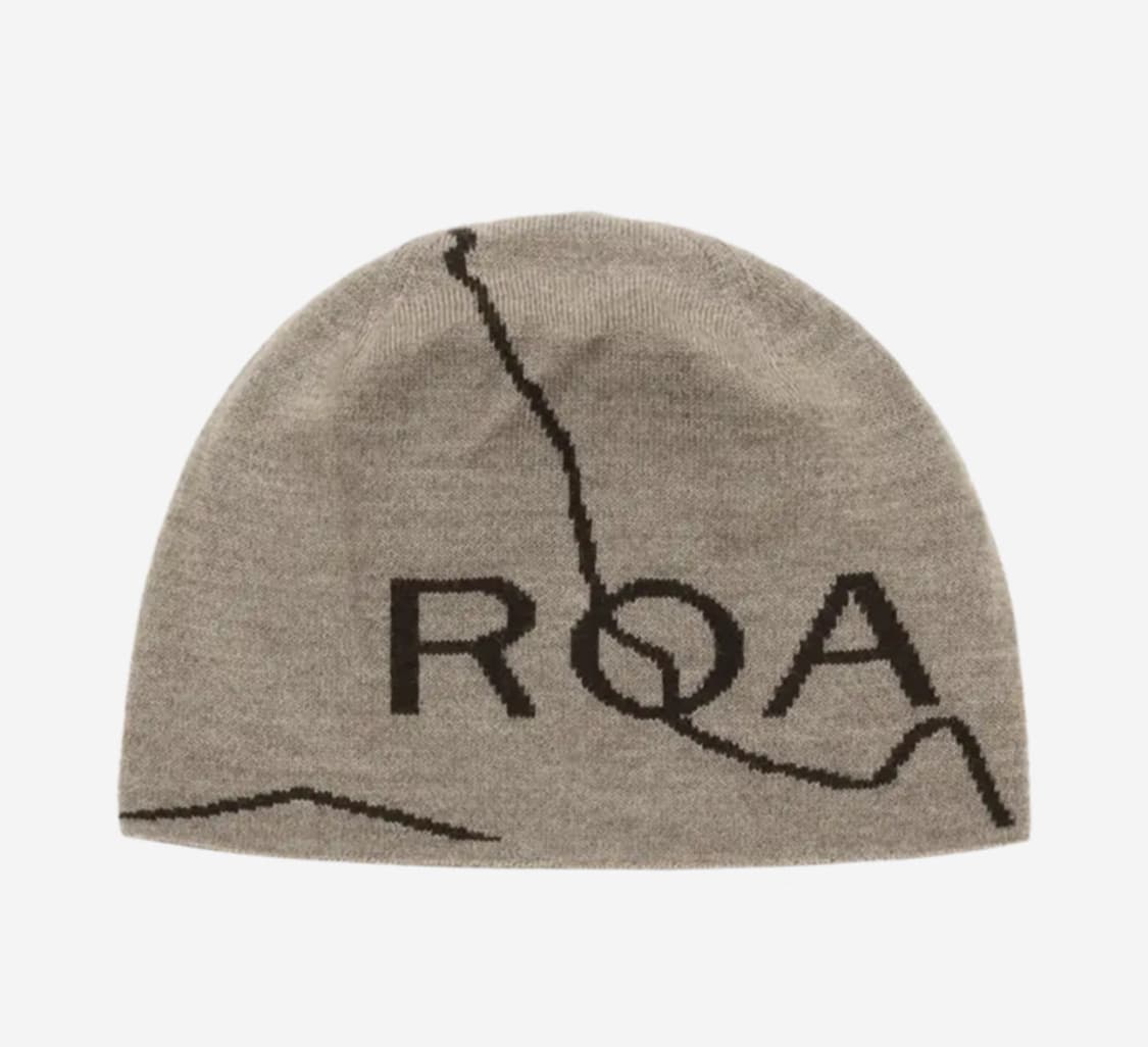 Roa Beanie Logo Taupe 상품이미지1